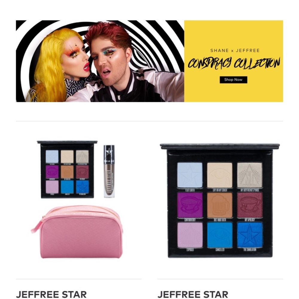 Jeffree star shane Dawson mini controversy pallet!